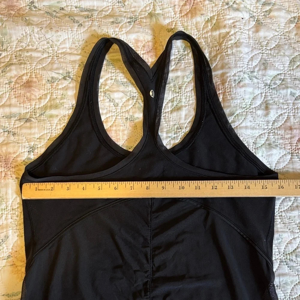 lululemon athletica Black Tank Top